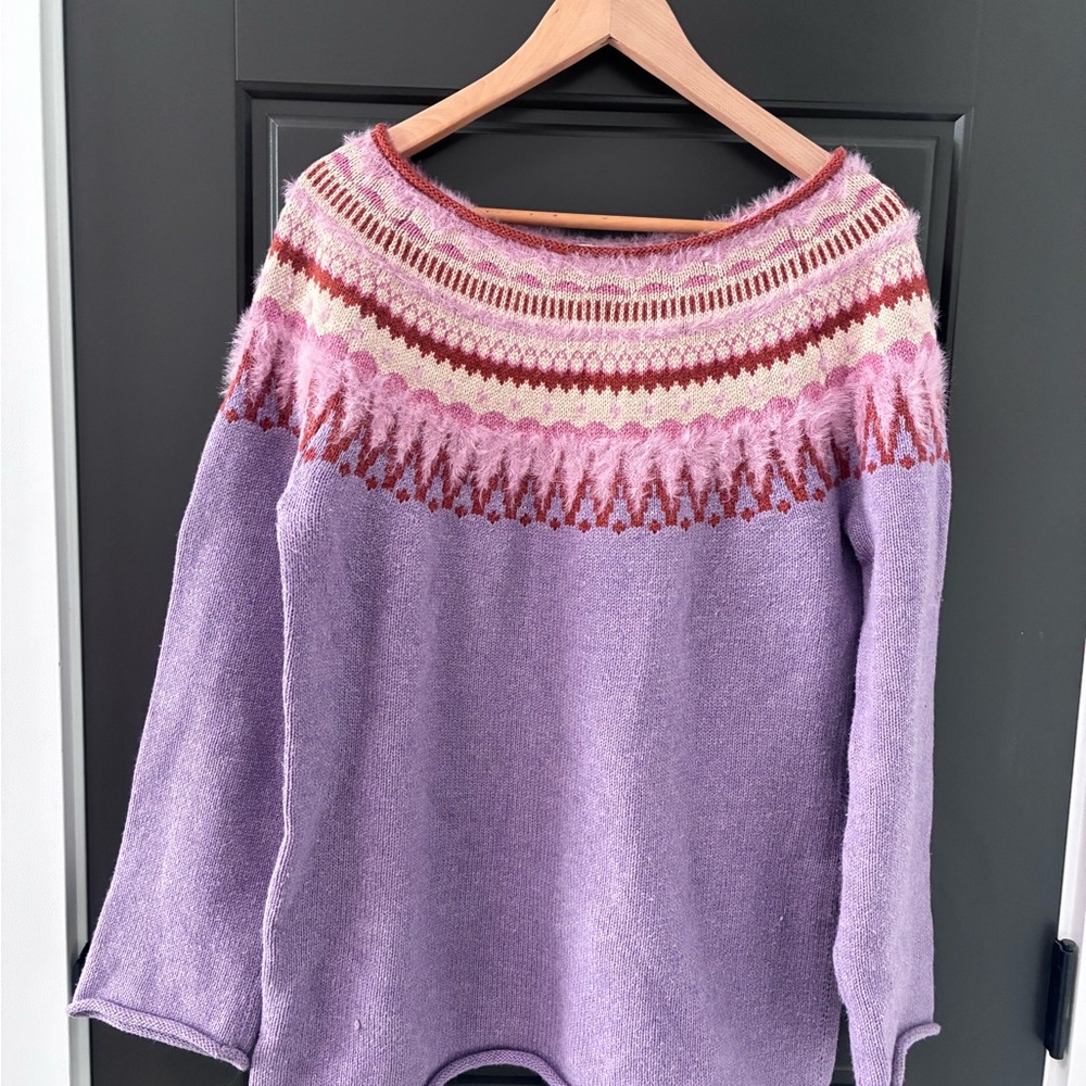 Sundance Fair Isle Women's Knit Sweater